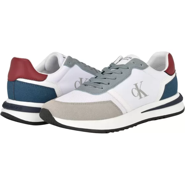 Calvin Klein Mens Picio SneakerMedium Grey Multi 031