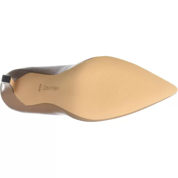 Calvin Klein Womens Brady PumpDesert Sand Leather 270