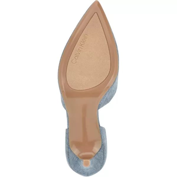 Calvin Klein Womens GloriaBlue Denim 420