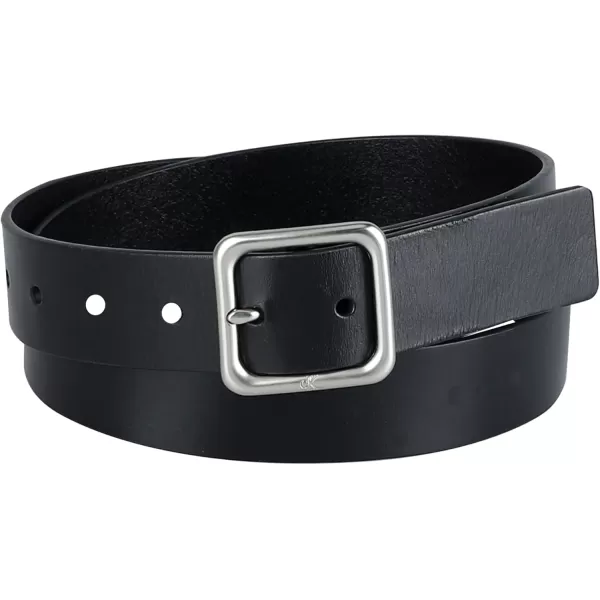 Calvin Klein mens Casual Jean BeltBlack Centerbar