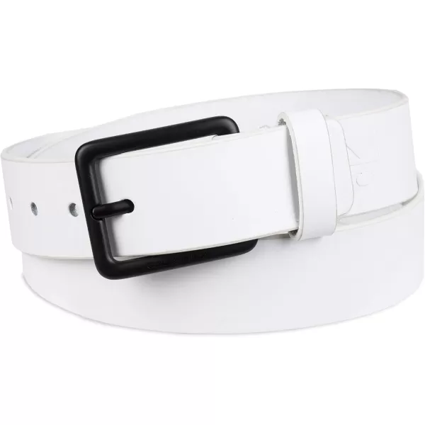 Calvin Klein mens Casual Jean BeltWhite
