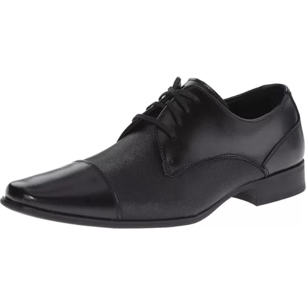 Calvin Klein Mens Bram Oxford Black Diamond LeatherBlack Diamond Leather