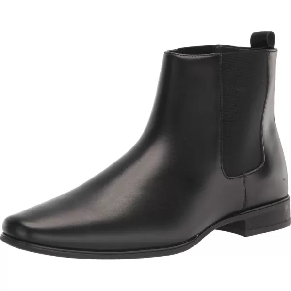 Calvin Klein Mens Brayden Chelsea BootBlack Leather