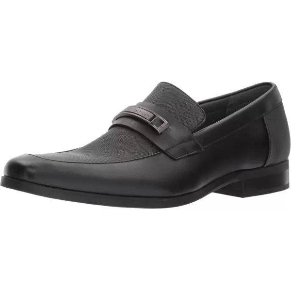 Calvin Klein Mens Jameson LoaferBlack Leather