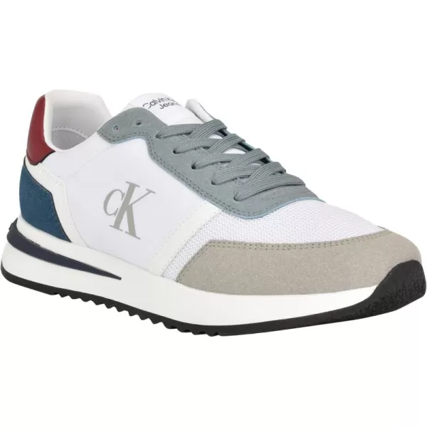 Calvin Klein Mens Picio SneakerMedium Grey Multi 031