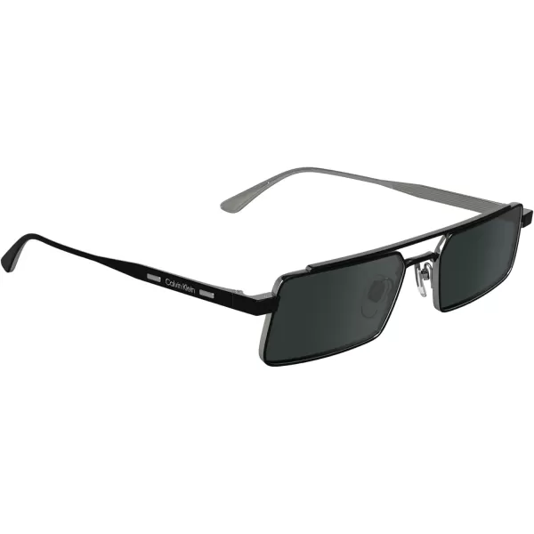 imageCalvin Klein Ck24111s Rectangular SunglassesMatte Black