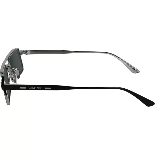 imageCalvin Klein Ck24111s Rectangular SunglassesMatte Black