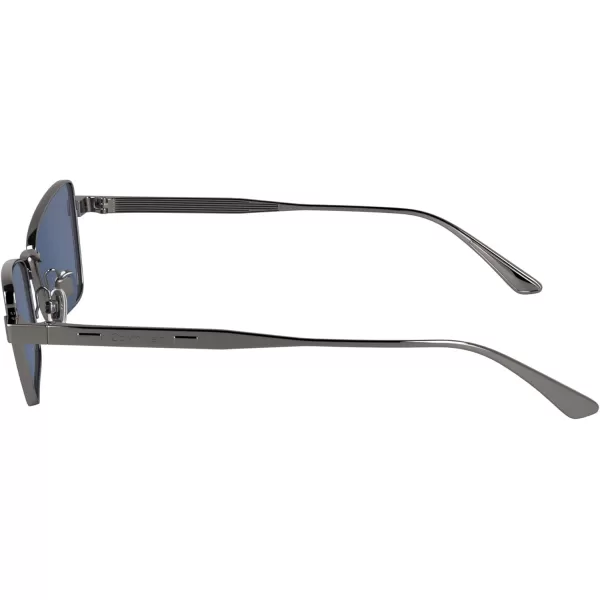imageCalvin Klein Womens Ck24110s Rectangular SunglassesLight Gunmetal
