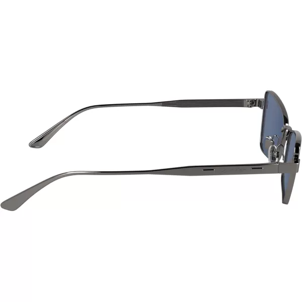 imageCalvin Klein Womens Ck24110s Rectangular SunglassesLight Gunmetal