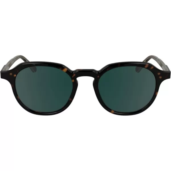 imageCalvin Klein Ck24538s Round SunglassesDark Havana