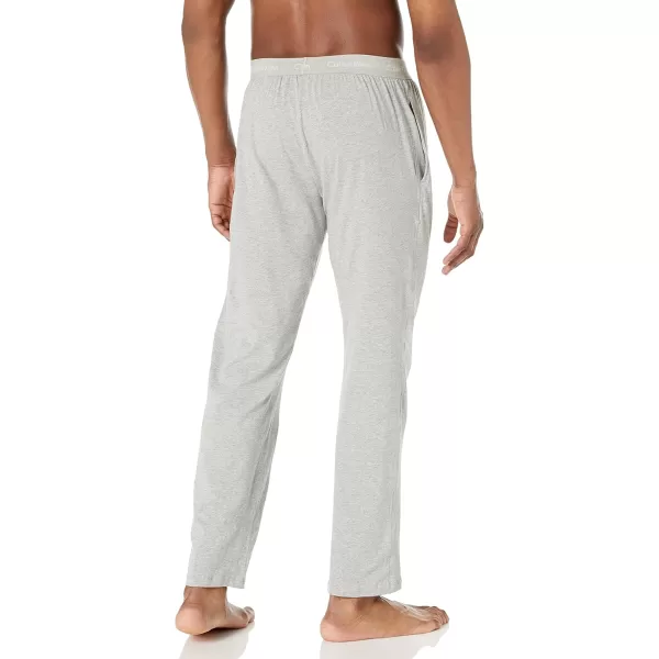 imageCalvin Klein Mens Cotton Stretch Lounge Sleep PantGrey Heather