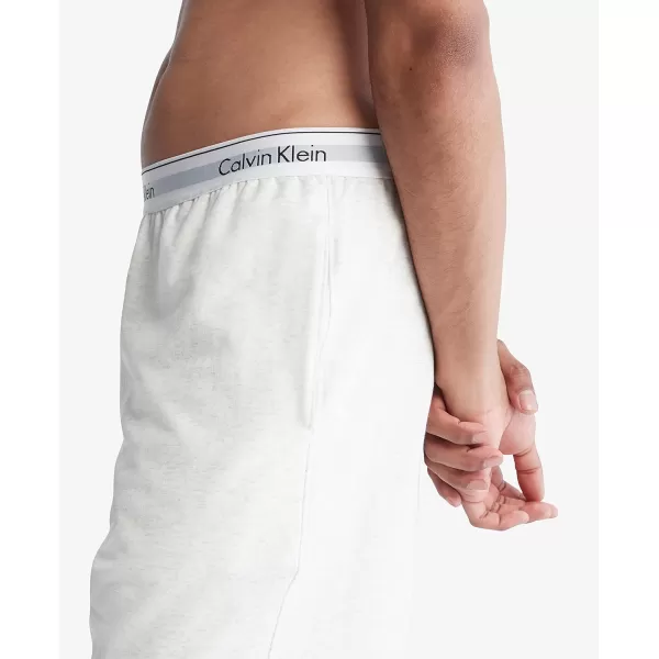 imageCalvin Klein Mens Modern Cotton Lounge Sleep ShortsGrey Heather