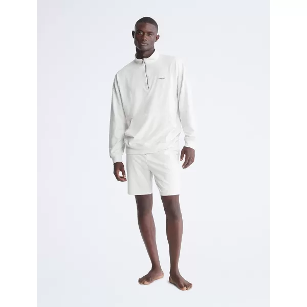 imageCalvin Klein Mens Modern Cotton Lounge Sleep ShortsSnow Heather