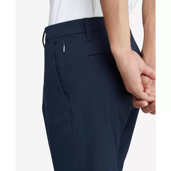 imageCalvin Klein Mens Slim Fit Woven Stretch ChinoDark Sapphire
