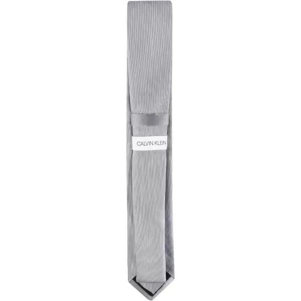 imageCalvin Klein Mens Unison Solid NecktieGrey