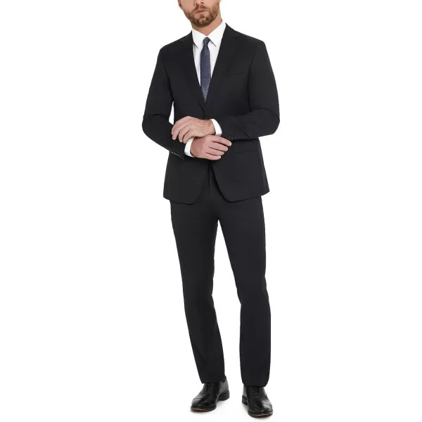 imageCalvin Klein Slim Fit Performance Wool Stylish ampamp Comfortable Formal Suit for MenNavy