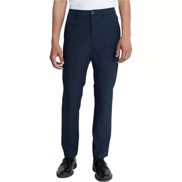 imageCalvin Klein Mens Slim Fit Woven Stretch ChinoDark Sapphire