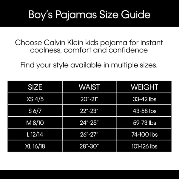 imageCalvin Klein Boys Two Piece Sleepwear Top and Bottom Pajama SetCalvin Camo