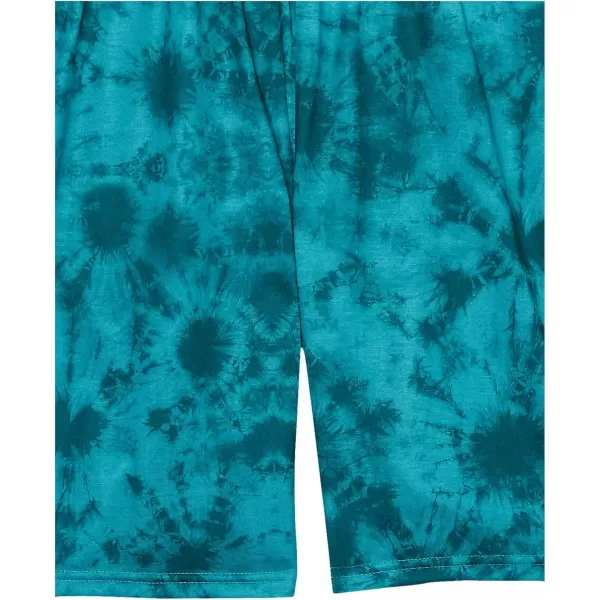 imageCalvin Klein Boys Two Piece Sleepwear Top and Bottom Pajama SetVivid Green Tie Dye