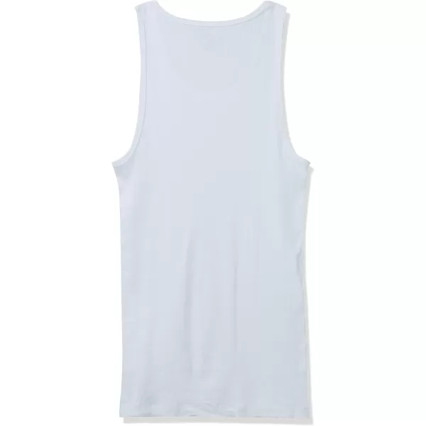 imageCalvin Klein Mens Cotton Classics 3Pack Tanks3 White  Tank