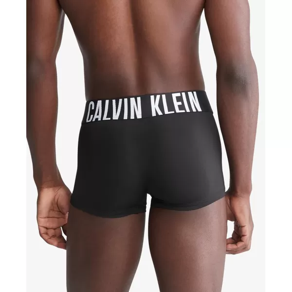 imageCalvin Klein Mens Intense Power Low Rise Trunk 3 PackBlack  Grey Sky  White