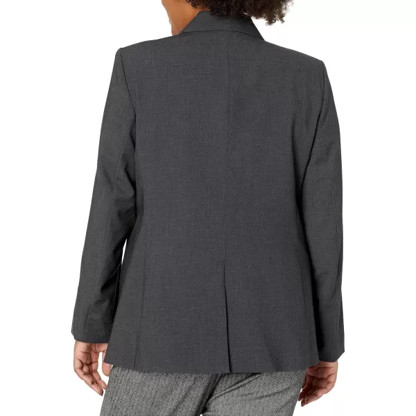 imageCalvin Klein Womens One Button Lux BlazerGrey