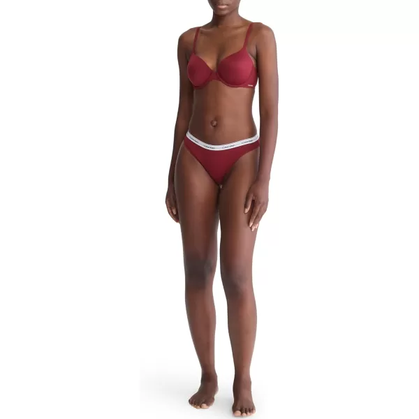 imageCalvin Klein Womens Perfectly Fit Lightly Lined TShirt Bra with Memory TouchSyrah