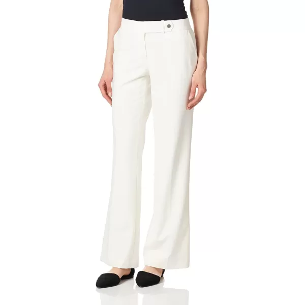 imageCalvin Klein Womens StraightLeg Classic Business Casual PantsCream