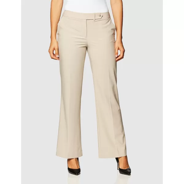 imageCalvin Klein Womens StraightLeg Classic Business Casual PantsKhaki