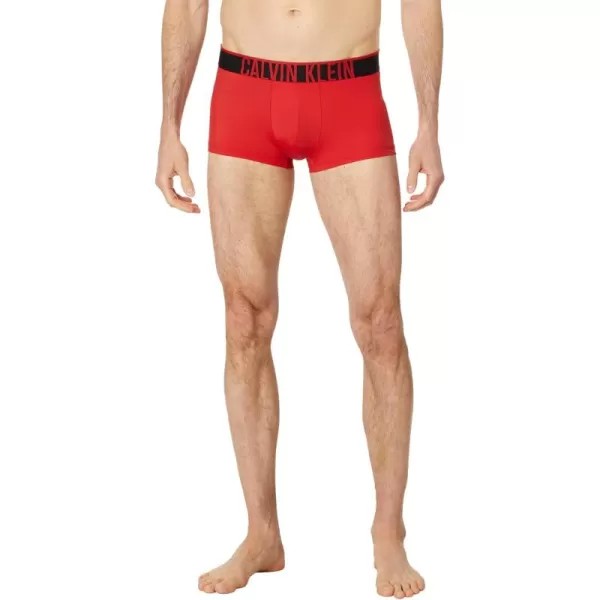 imageCalvin Klein Mens Intense Power Low Rise Trunk 3 PackPompeian Red