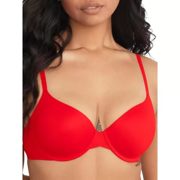 imageCalvin Klein Womens Perfectly Fit Lightly Lined TShirt Bra with Memory TouchRouge