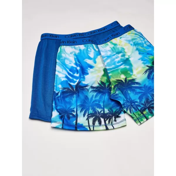 imageCalvin Klein Boys Lounge Pajama Shorts 2 PackTie Dye Pack