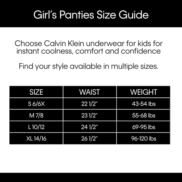 imageCalvin Klein Girls Modern Cotton Bikini MultipackRib 2 Pack  Ck Navy Stripe  Classic White