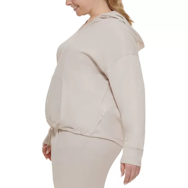 imageCalvin Klein Performance Womens Plus Size Active HoodieNu Beige