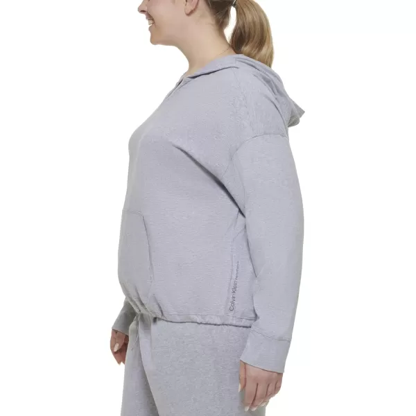 imageCalvin Klein Performance Womens Plus Size Active HoodiePearl Grey Heather