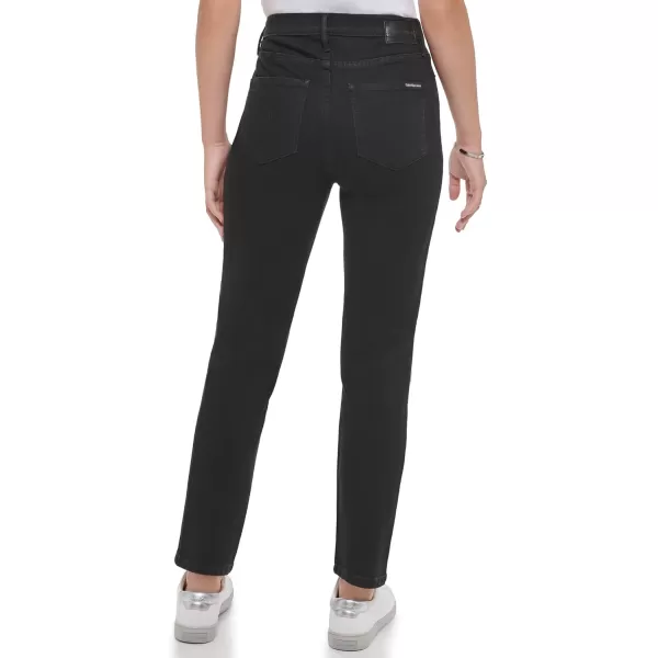 imageCalvin Klein Womens Hi Rise Skinny Whisper Soft DenimChalk