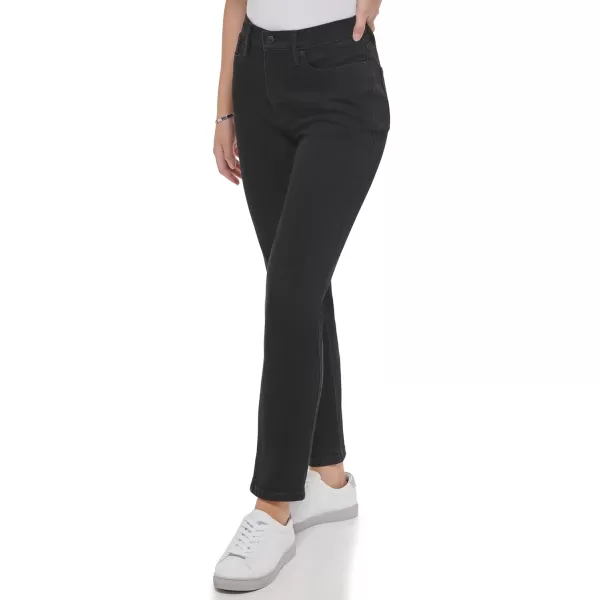 imageCalvin Klein Womens Hi Rise Skinny Whisper Soft DenimChalk