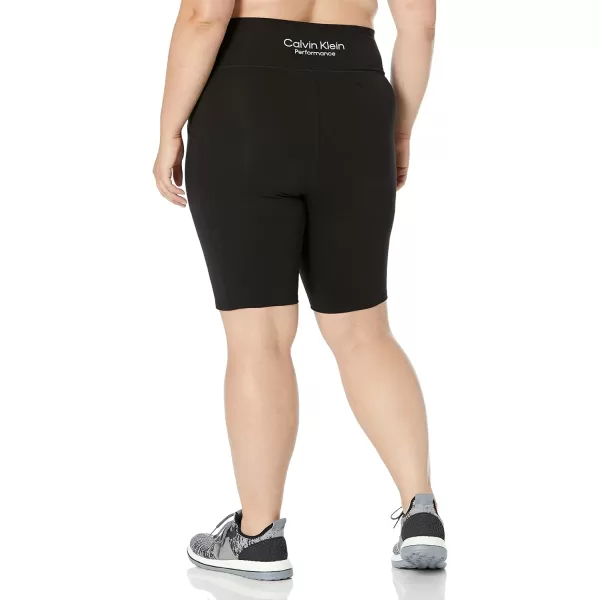 imageCalvin Klein Womens Size Performance Womans Plus Active Bike ShortBlack