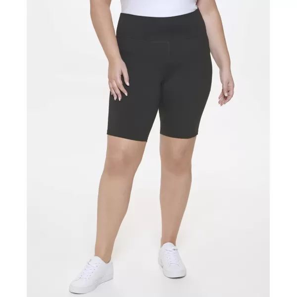 imageCalvin Klein Womens Size Performance Womans Plus Active Bike ShortBlack