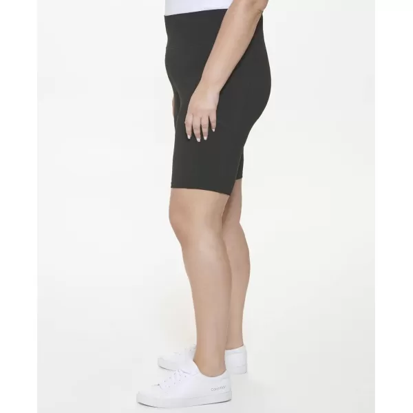 imageCalvin Klein Womens Size Performance Womans Plus Active Bike ShortBlack