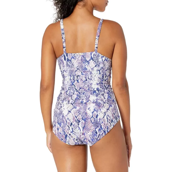 imageCalvin Klein Womens SwimsuitNavy Print