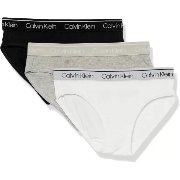 imageCalvin Klein Girls Modern Cotton Bikini MultipackHgWhtBlk