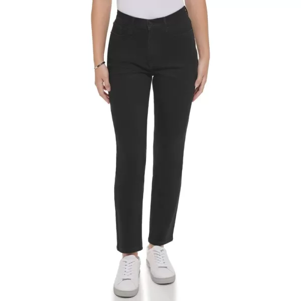 imageCalvin Klein Womens Hi Rise Skinny Whisper Soft DenimChalk