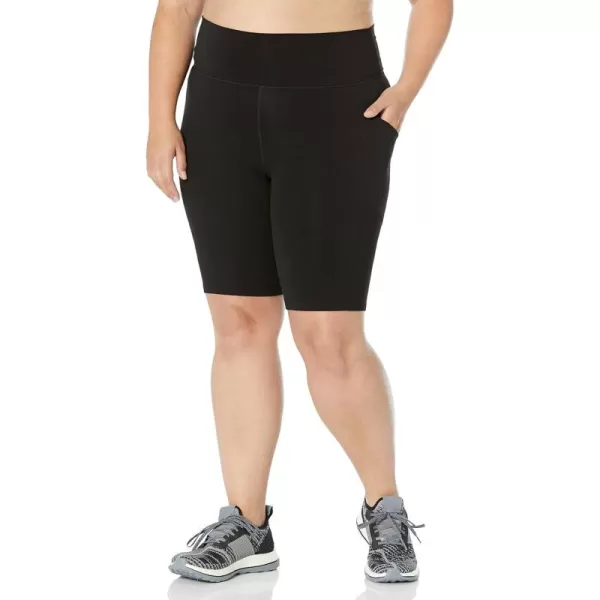 imageCalvin Klein Womens Size Performance Womans Plus Active Bike ShortBlack