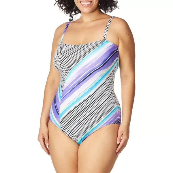 imageCalvin Klein Womens SwimsuitLilac Multi