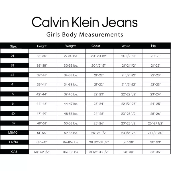 imageCalvin Klein Girls Basic Jean Jacket Stretch Denim with Button Closure Casual StyleIndigo Padded