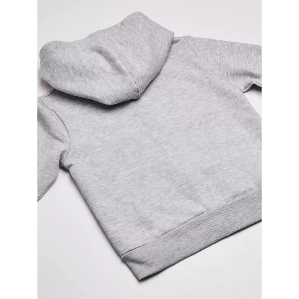 imageCalvin Klein Girls FullZip Fleece Hoodie Sweatshirt with Front PocketsGrey Monogram