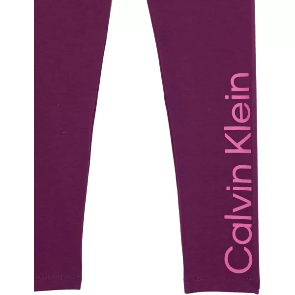 imageCalvin Klein Girls Performance Stretch Legacy LeggingPurple Pop