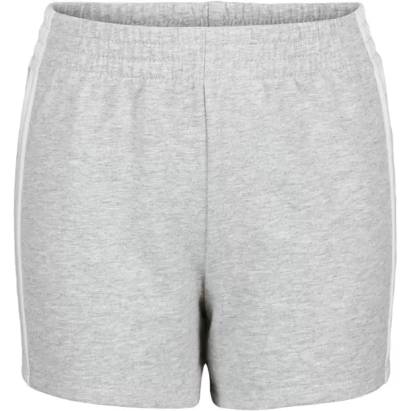 imageCalvin Klein Girls Performance Running Shorts QuickDrying Mesh Elastic Waistband ampamp Pullon StyleGrey Colorblock