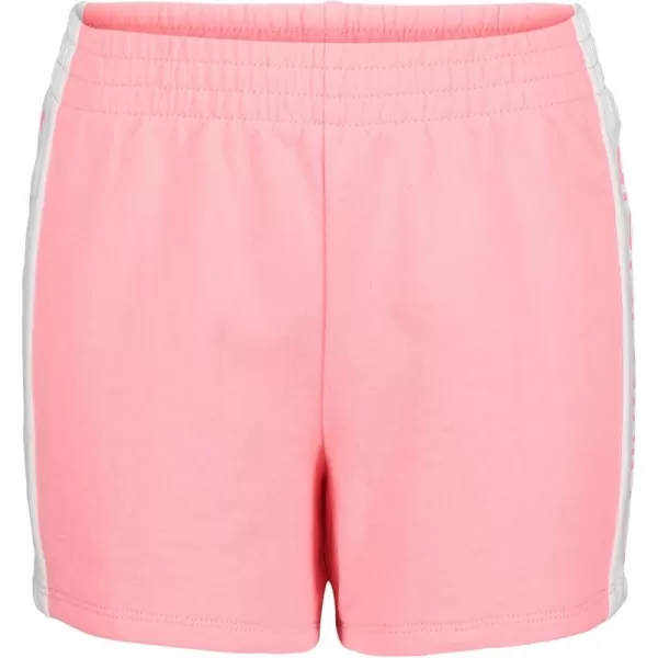 imageCalvin Klein Girls Performance Running Shorts QuickDrying Mesh Elastic Waistband ampamp Pullon StylePink Colorblock